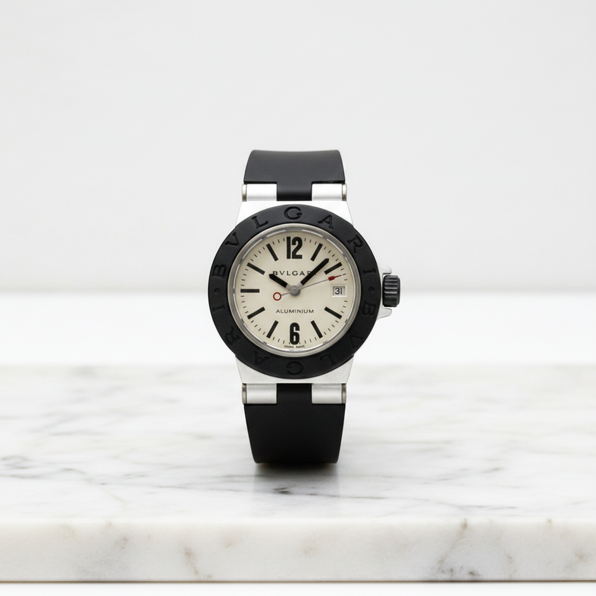 Bvlgari Aluminium · Rubber · Quartz