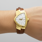 Hamilton Ventura · Gold Plated · Quartz