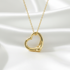 Tiffany Open Heart · 18K Yellow Gold