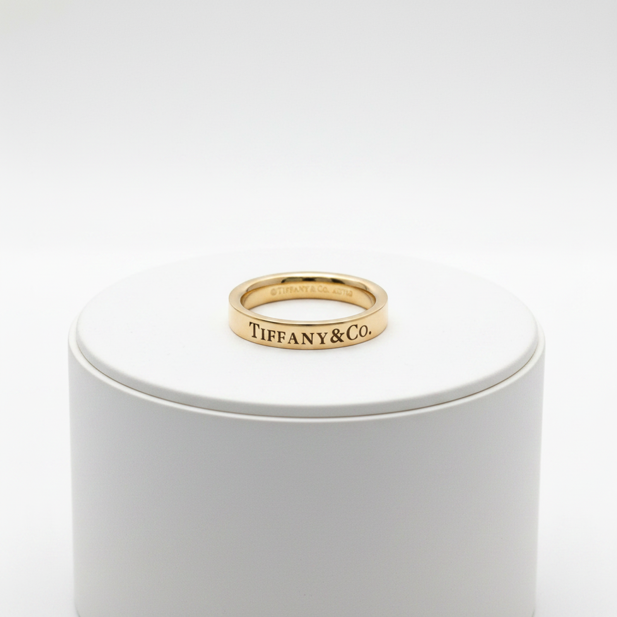 Tiffany Flat Band · Rose Gold