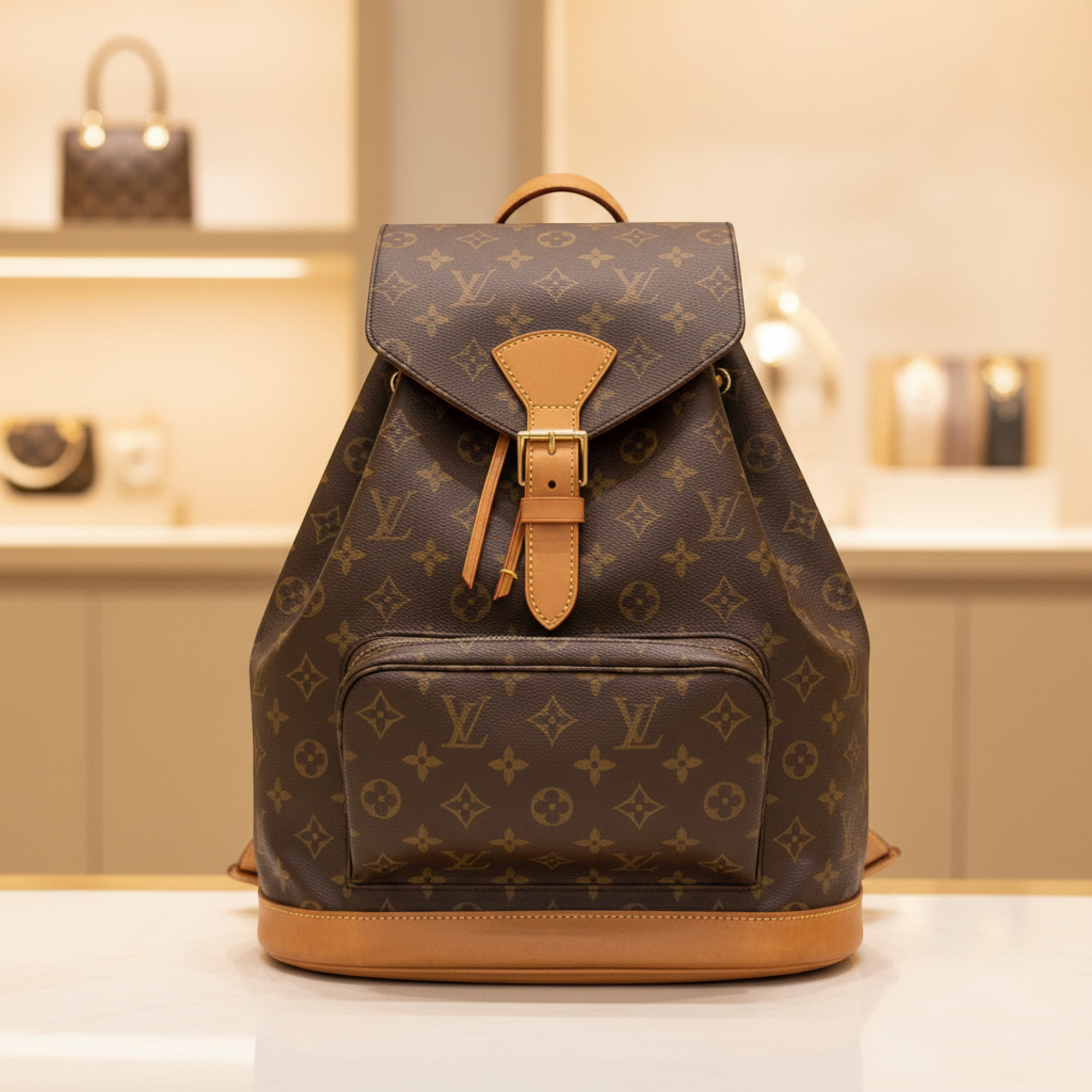 Louis Vuitton Montsouris GM · Monogram