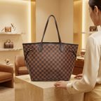Louis Vuitton Neverfull MM · Damier Ebene