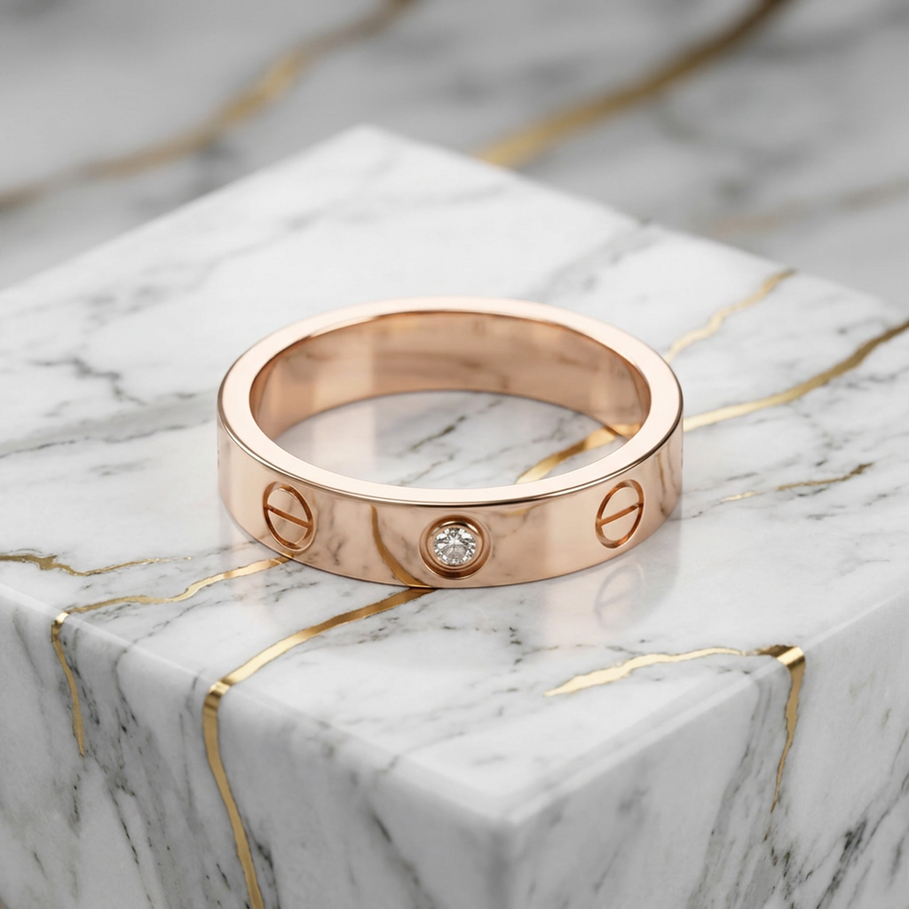 Cartier Mini Love · Diamond · Rose Gold