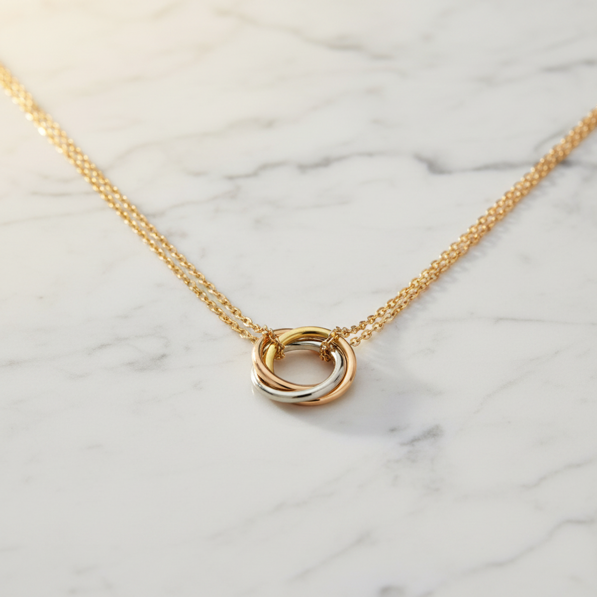 Cartier Sweet Trinity · Tri-Gold