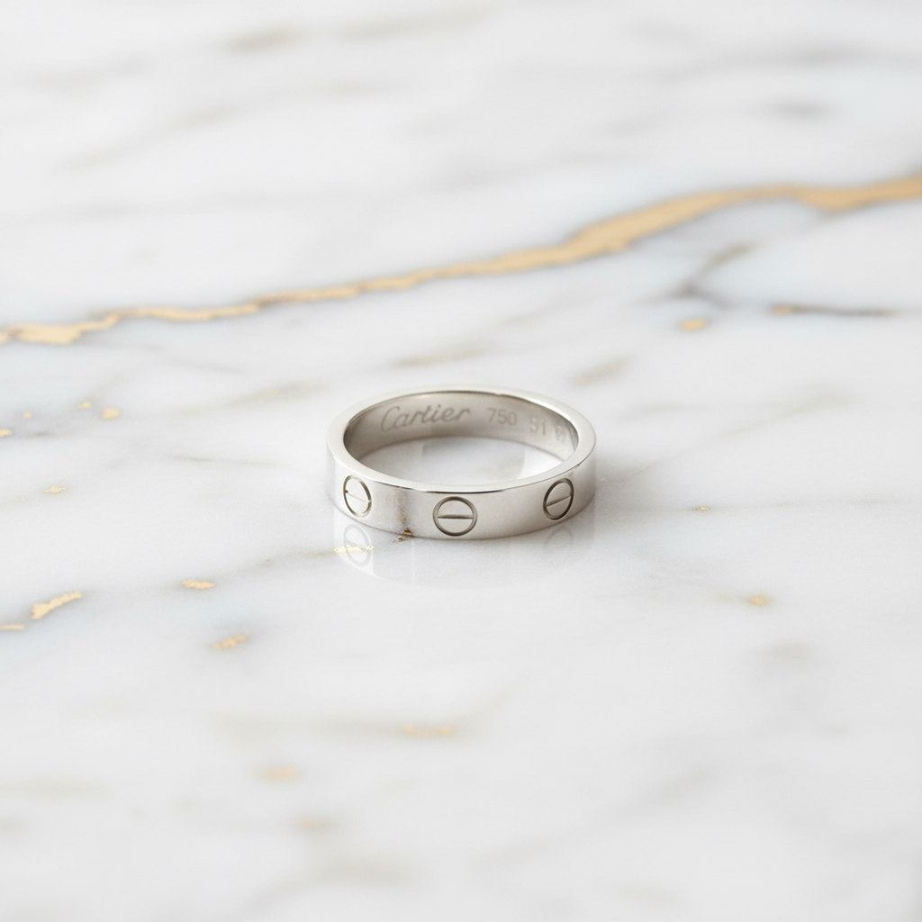 Cartier Mini Love · 18K White Gold