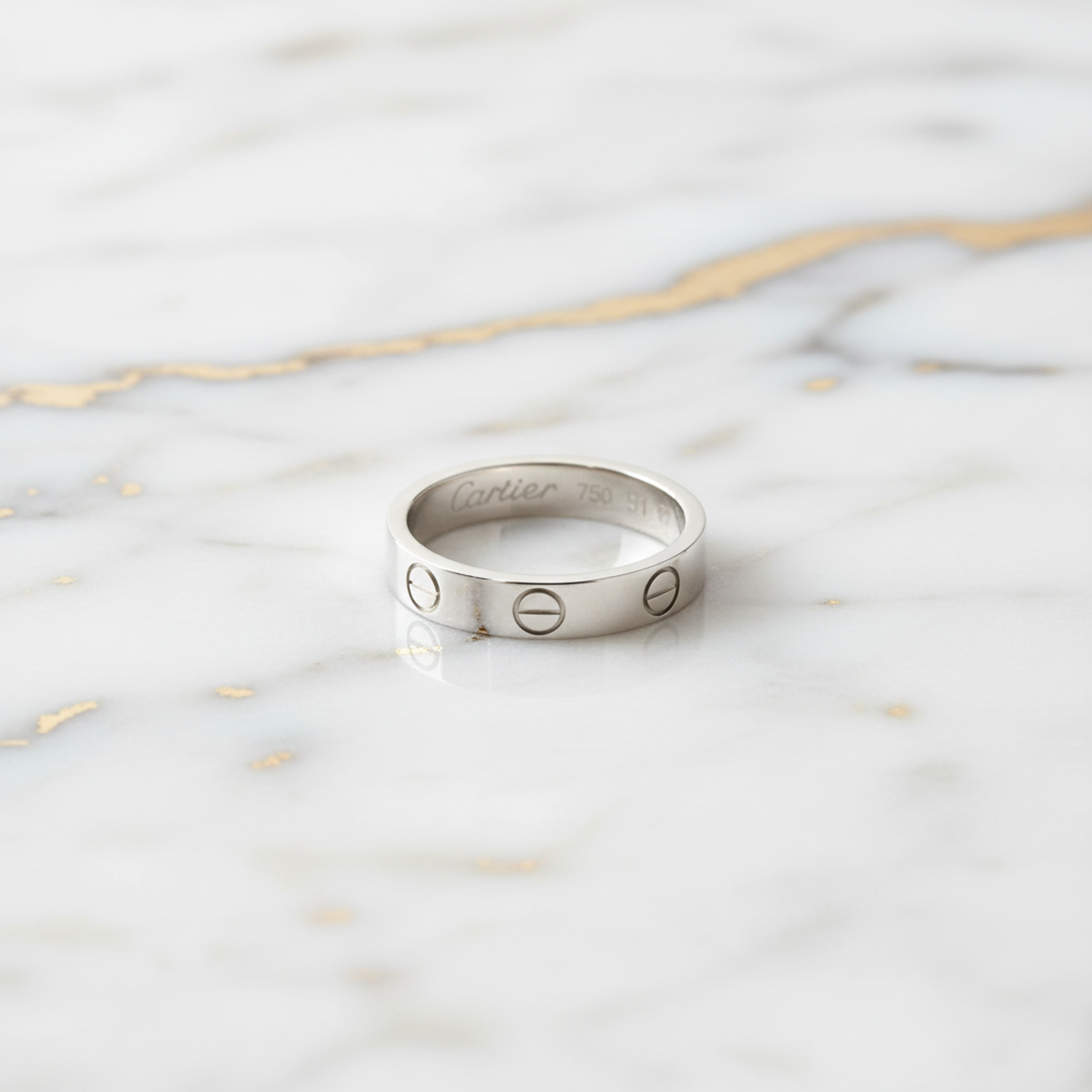Cartier Mini Love · 18K White Gold