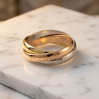 Cartier Trinity · Tri-Gold