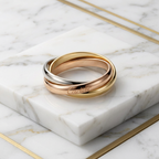 Cartier Trinity · Tri-Gold