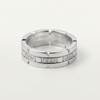 Cartier Tank Française · 18K White Gold · Diamond