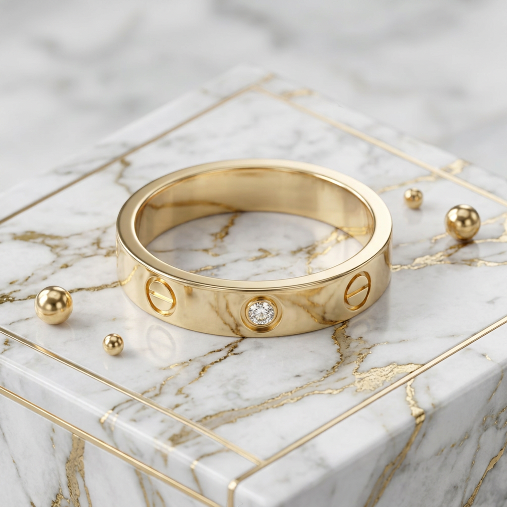 Cartier Mini Love · Rose Gold · Diamond