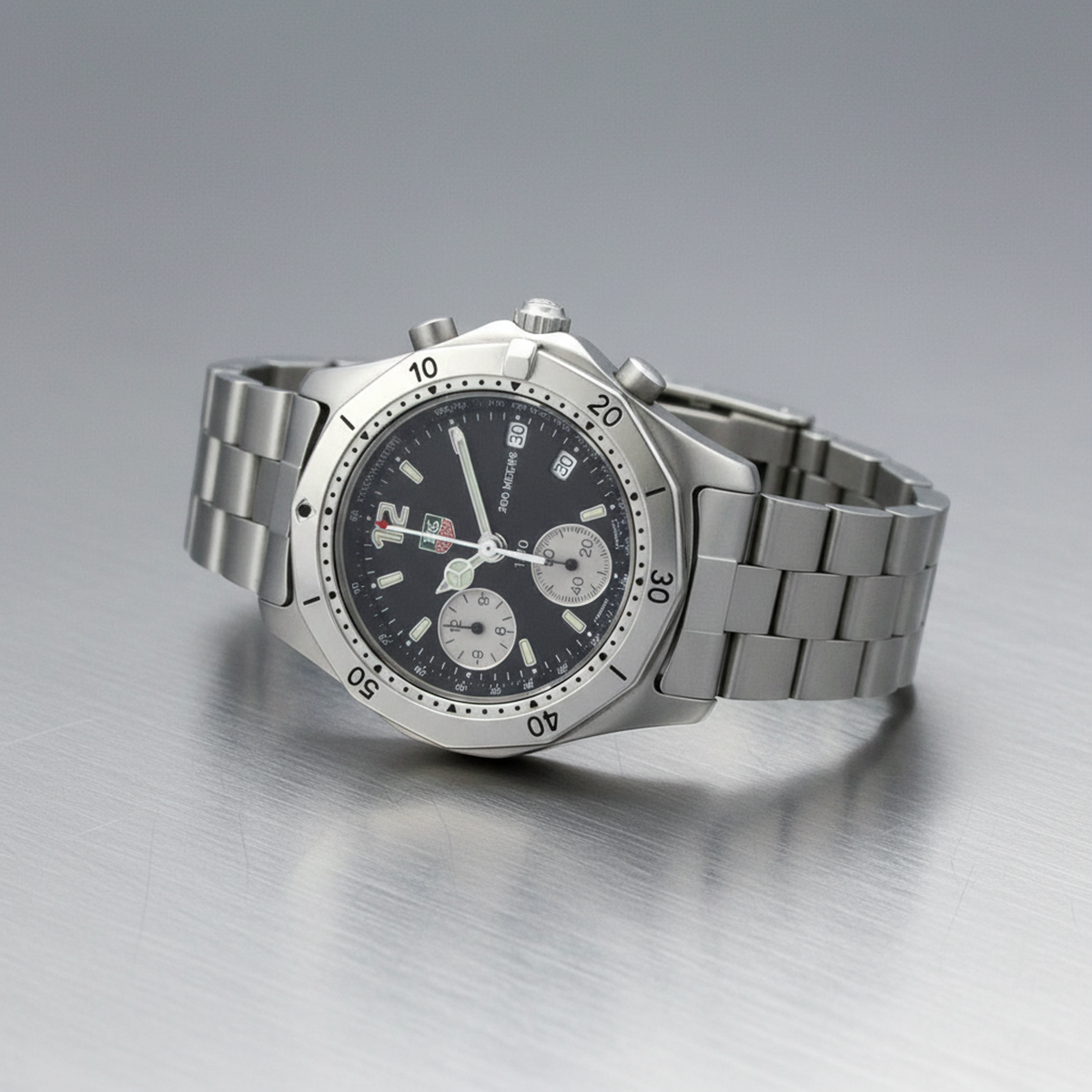 Tag Heuer 2000 · Steel · Chronograph
