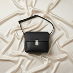 Prada Leather Messenger · Push Lock