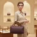Gucci Bamboo · Leather Handbag