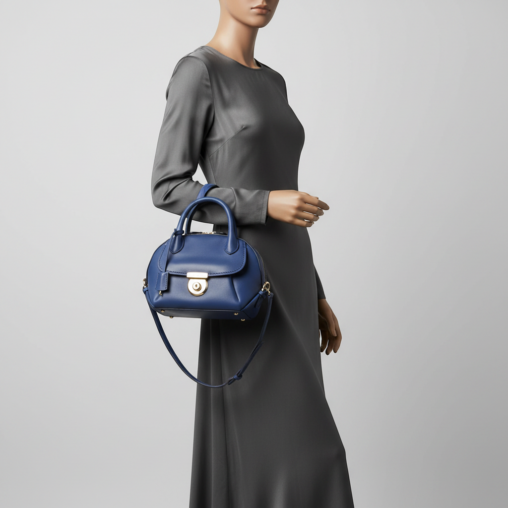 Salvatore Ferragamo Fiamma · Leather Bag