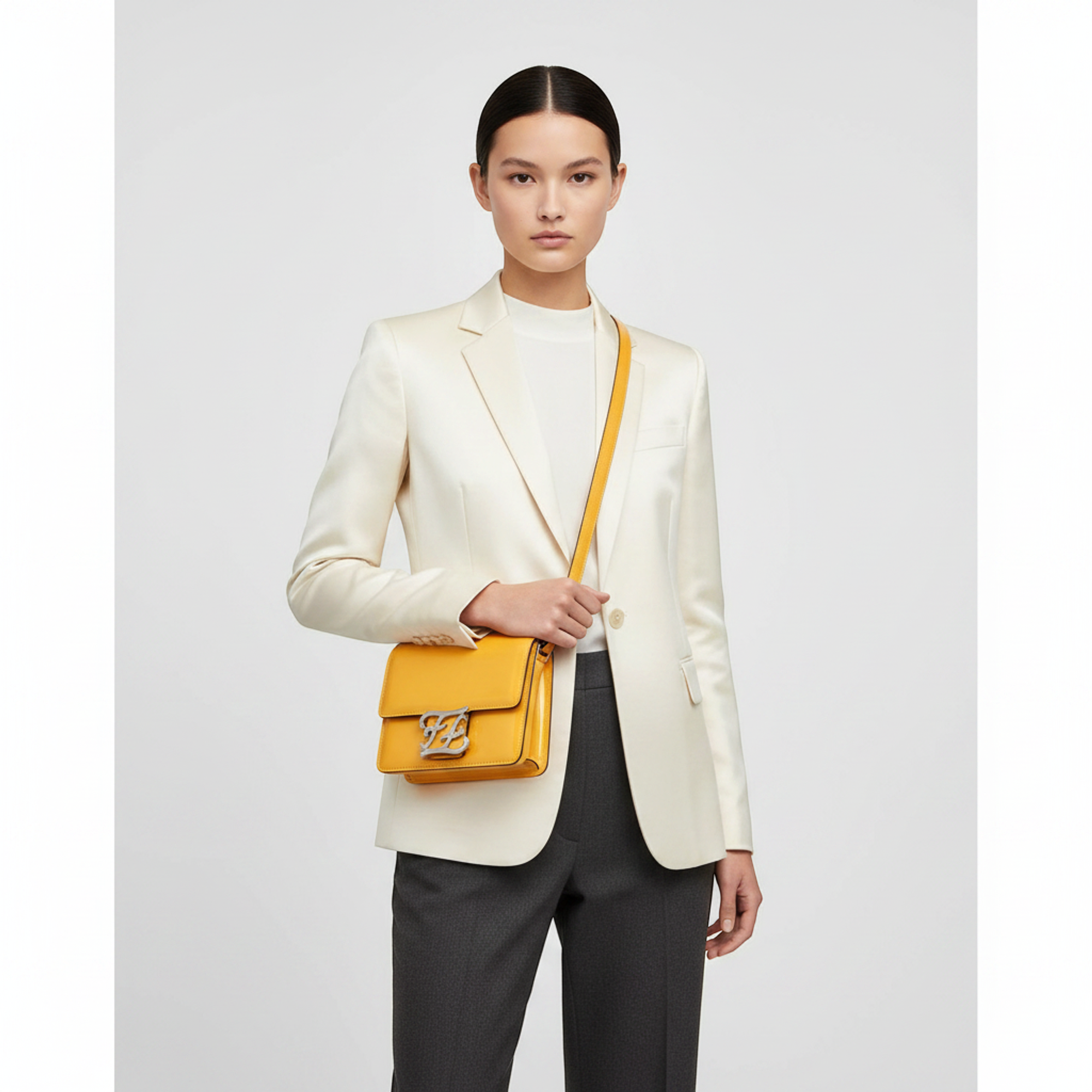 Fendi Calligraphy · Patent Leather