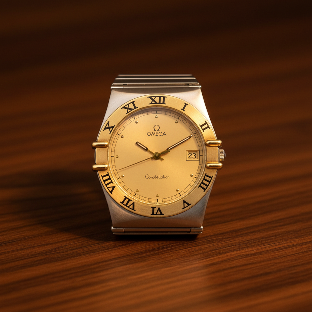 Omega Constellation · 18K Gold & Steel · Quartz