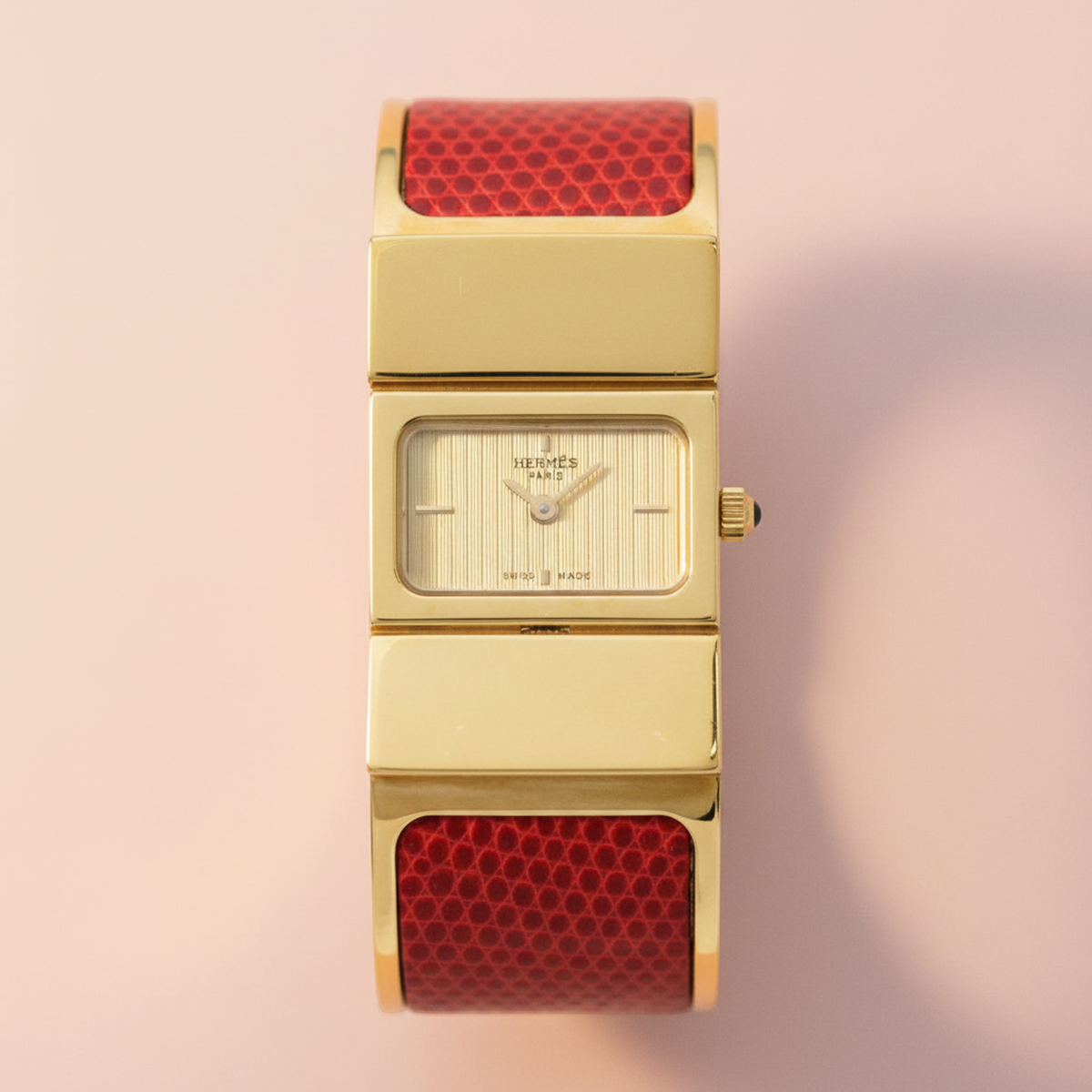 Hermès Loque · Gold Plated · Quartz