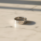 Tiffany Flat Band · Platinum