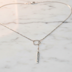 Gucci Lariat · 18K White Gold