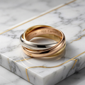 Cartier Trinity · Tri-Gold