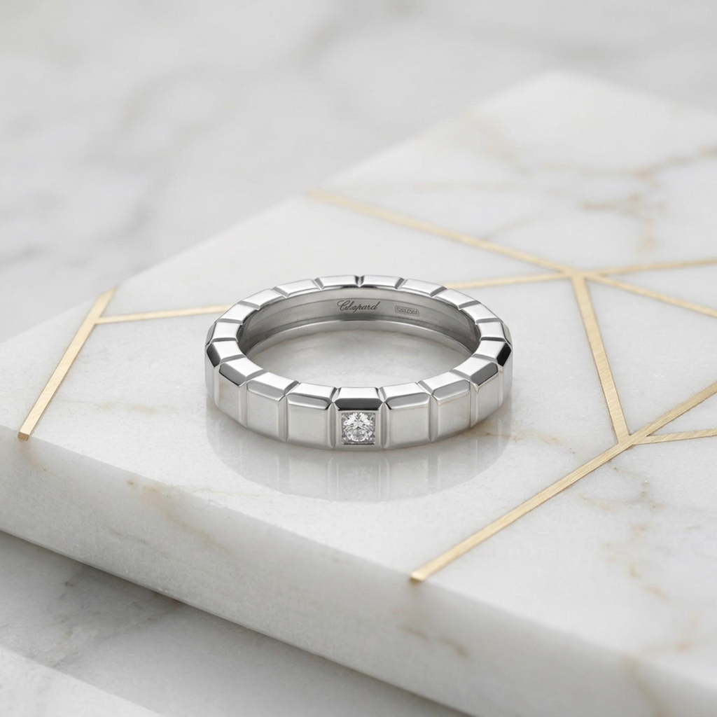 Chopard Ice Cube · 18K White Gold · Diamond