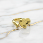 Tiffany Full Heart · 18K Yellow Gold · Diamond