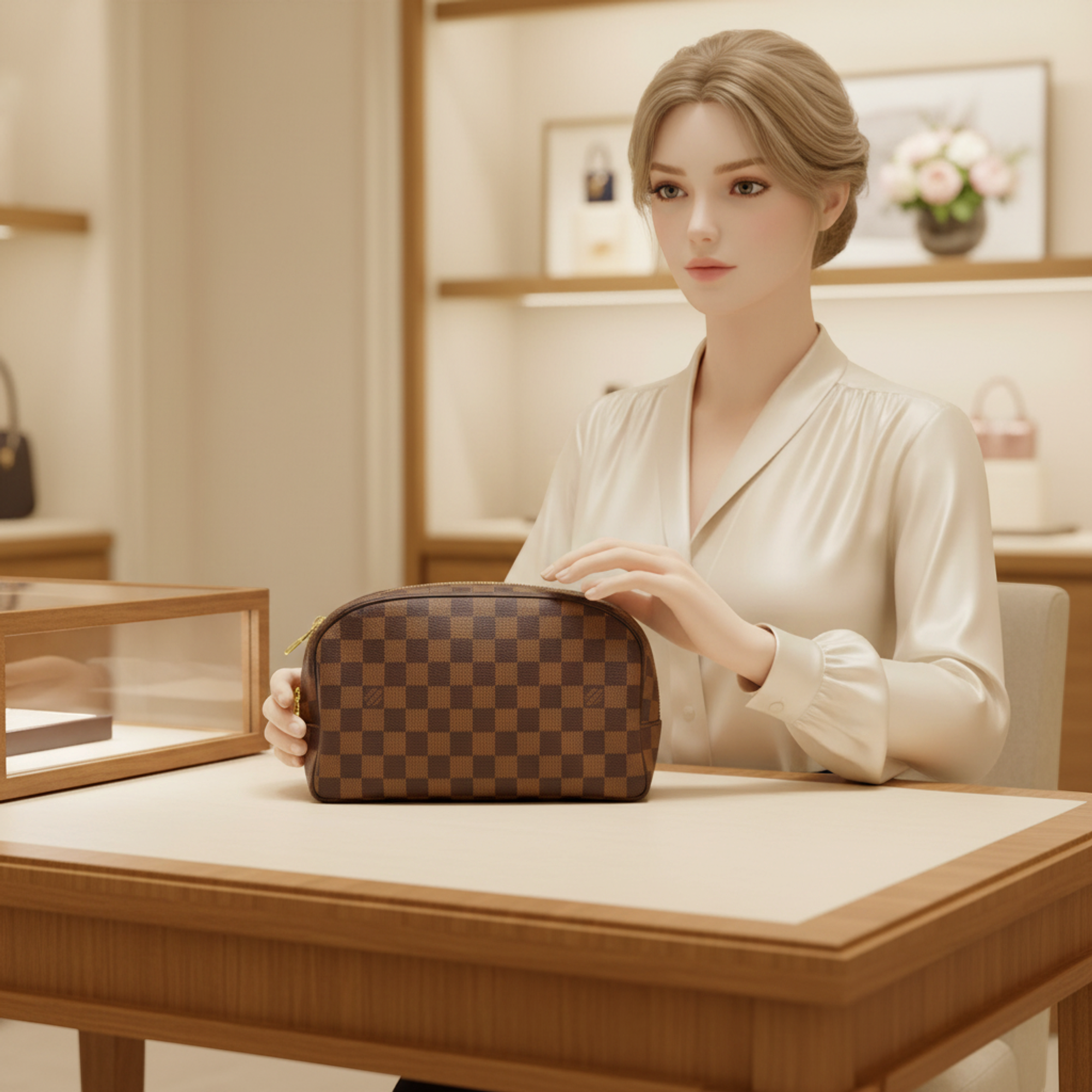 Louis Vuitton Damier · Toiletry Pouch