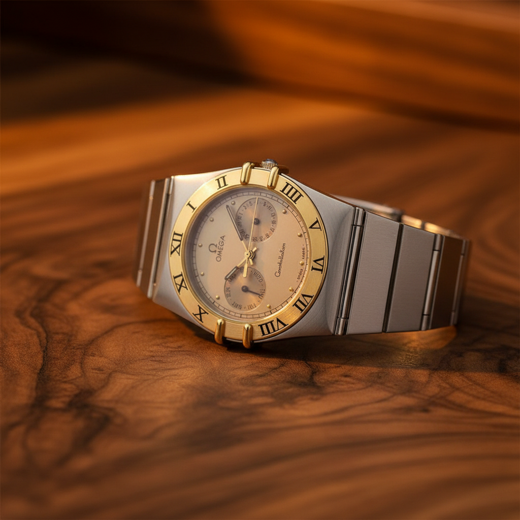 Omega Constellation · Steel & 18K Gold