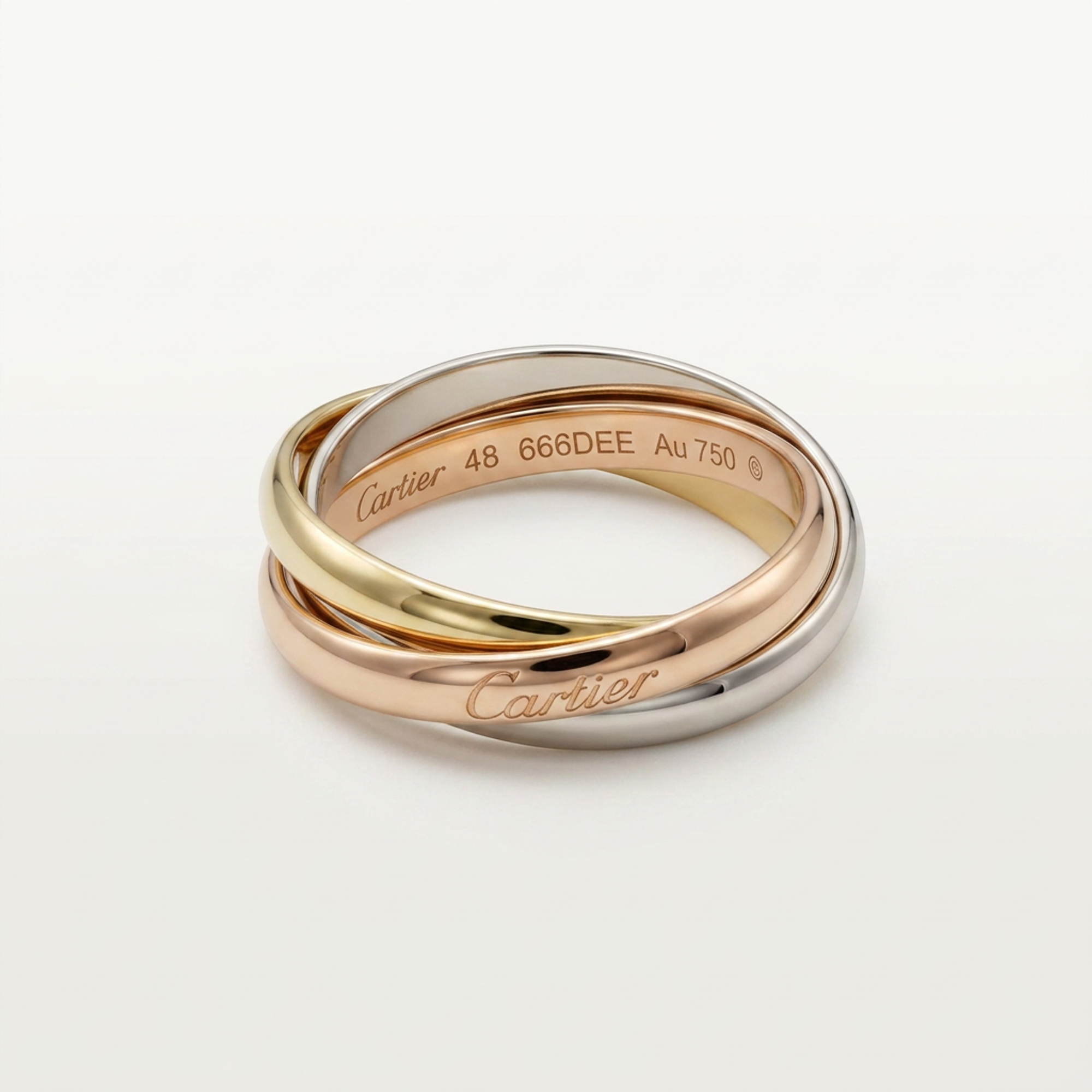 Cartier Trinity · Tri-Gold
