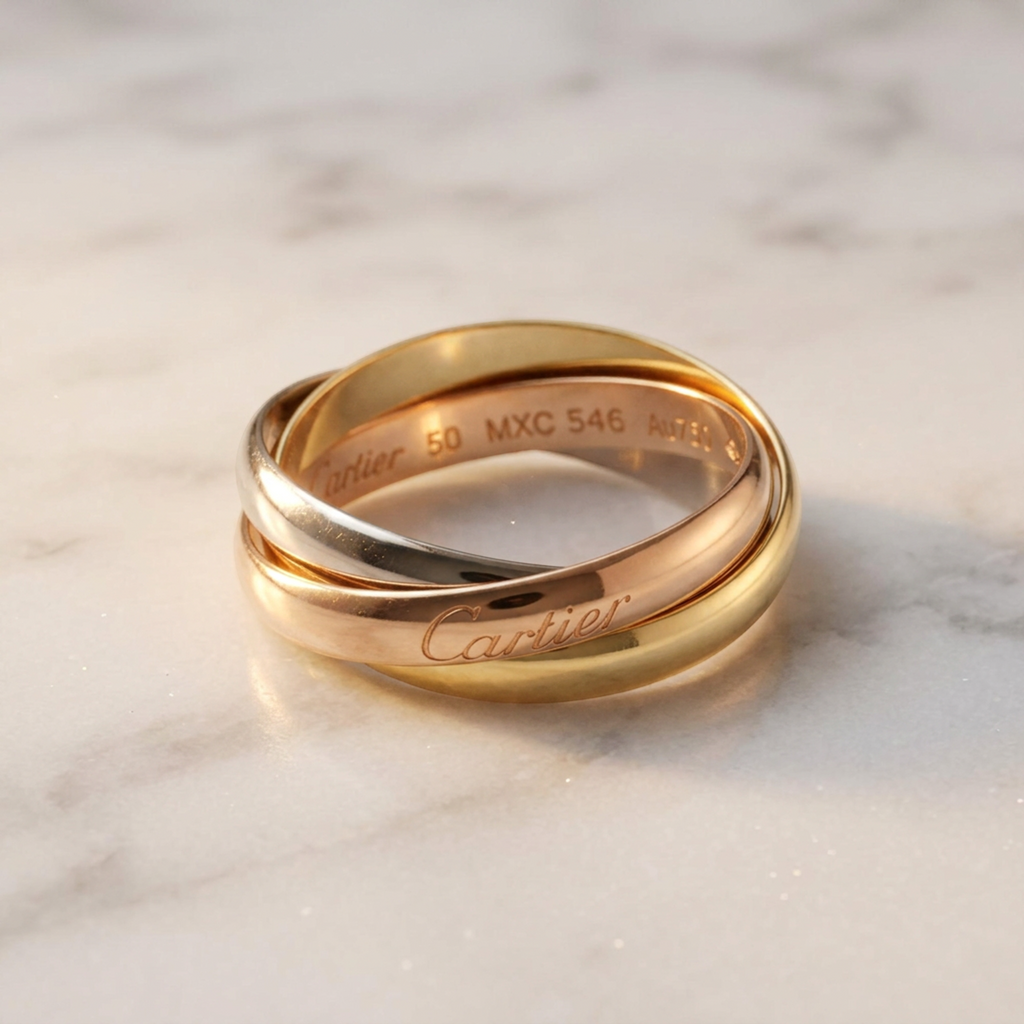 Cartier Trinity · Tri-Gold