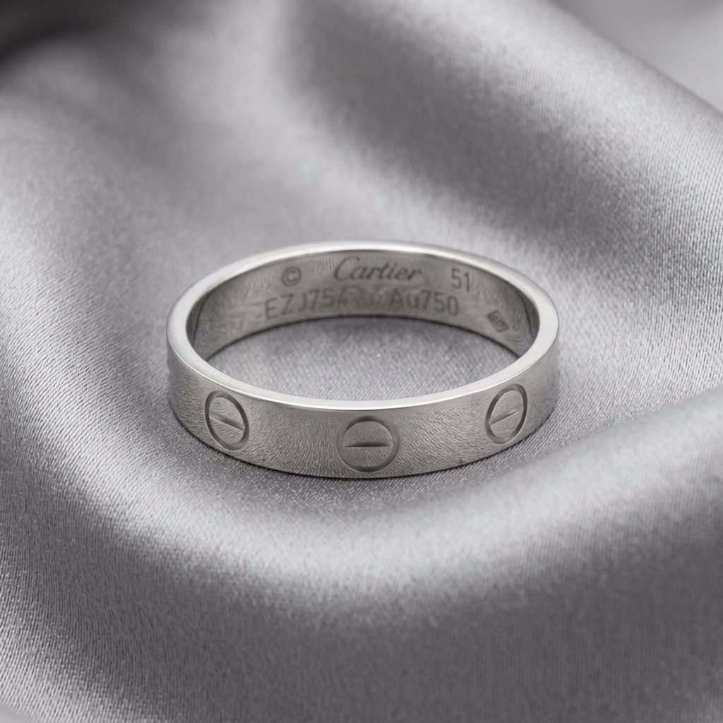 Cartier Mini Love · 18K White Gold · Diamond