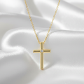 Tiffany Cross · 18K Yellow Gold · Diamond