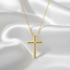Tiffany Cross · 18K Yellow Gold · Diamond