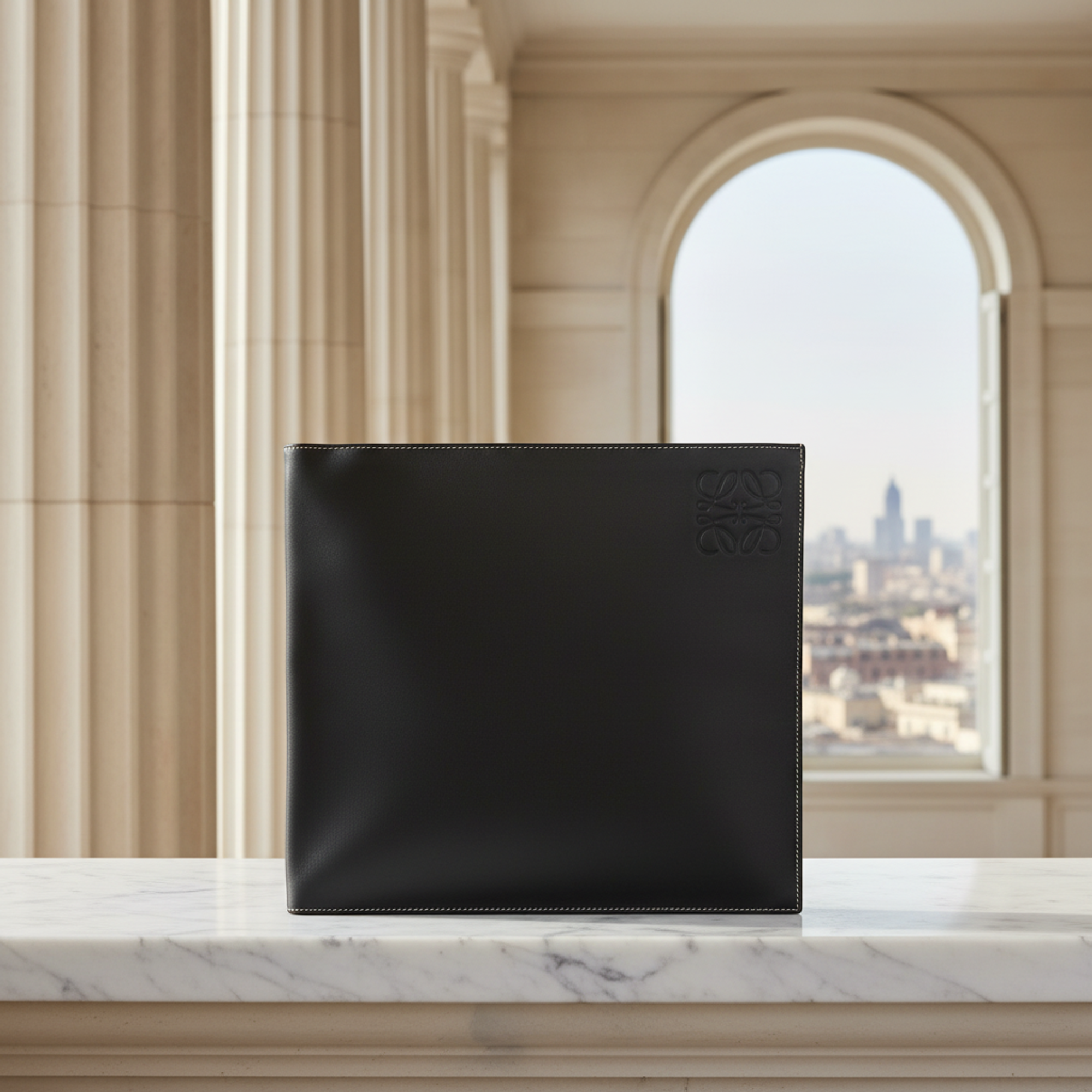 Loewe Anagram · Leather Clutch