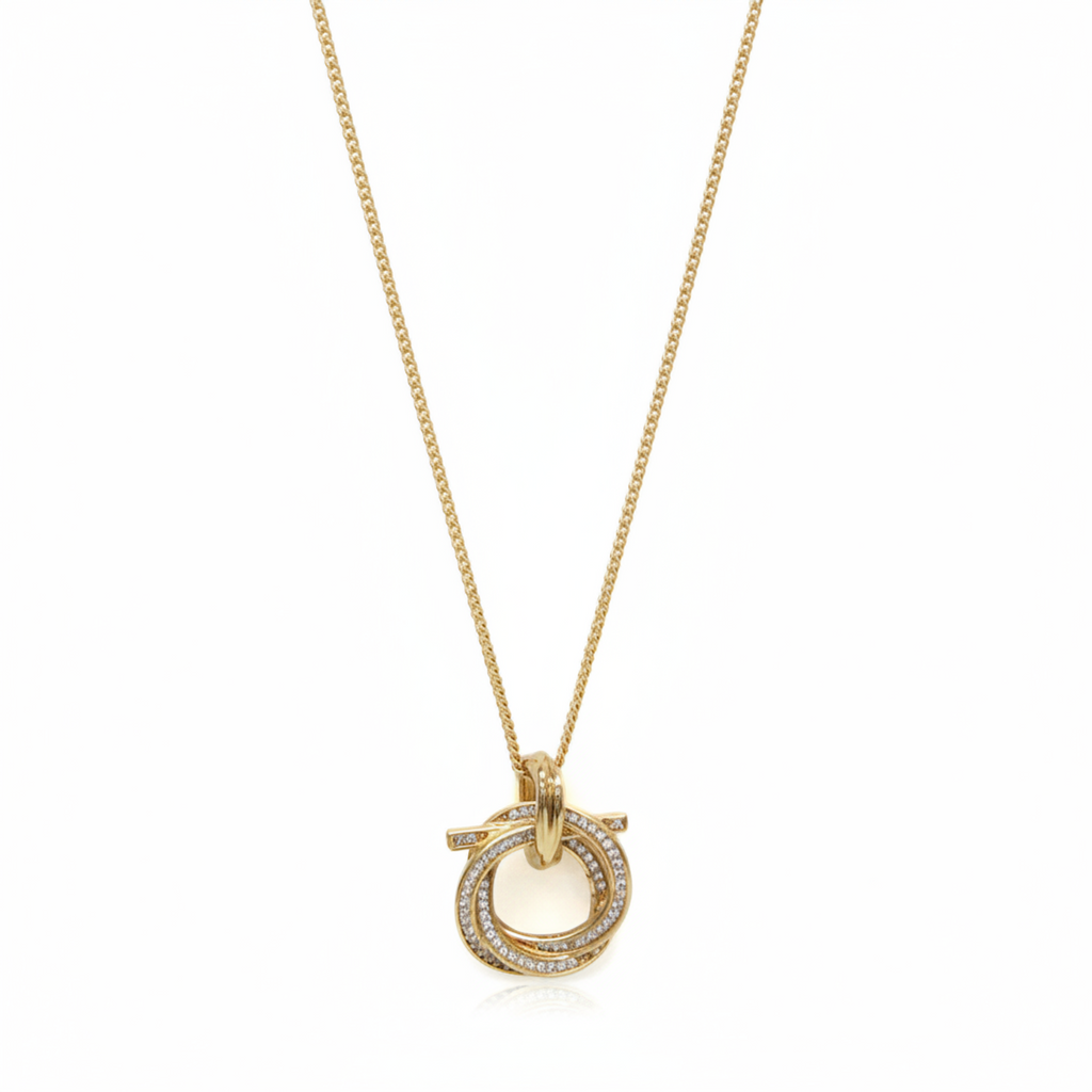 Salvatore Ferragamo Gancini · Rhinestone