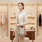 Chloé Woody Mini · Linen & Leather