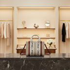 Chloé Woody Mini · Linen & Leather