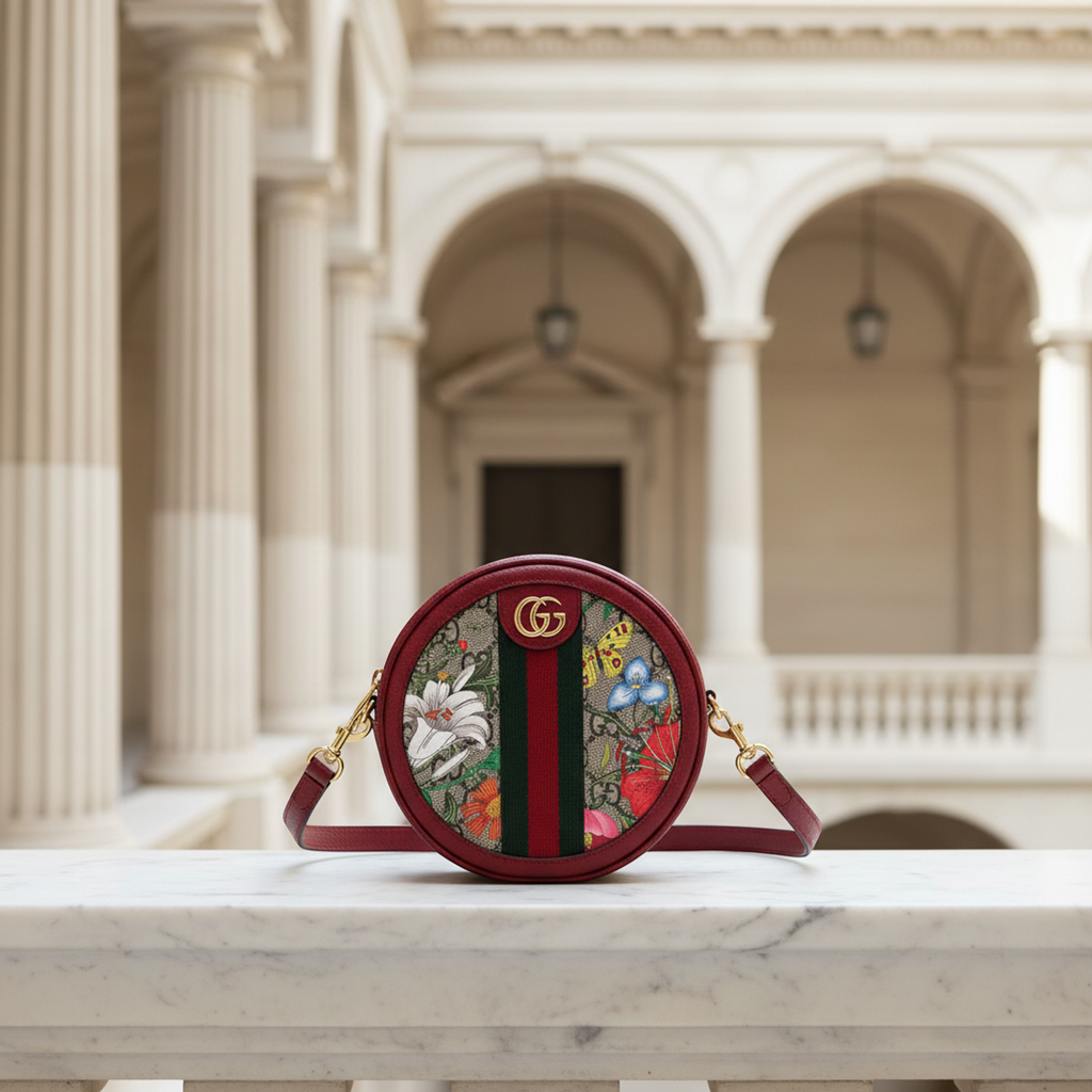 Gucci Ophidia GG Flora · Backpack