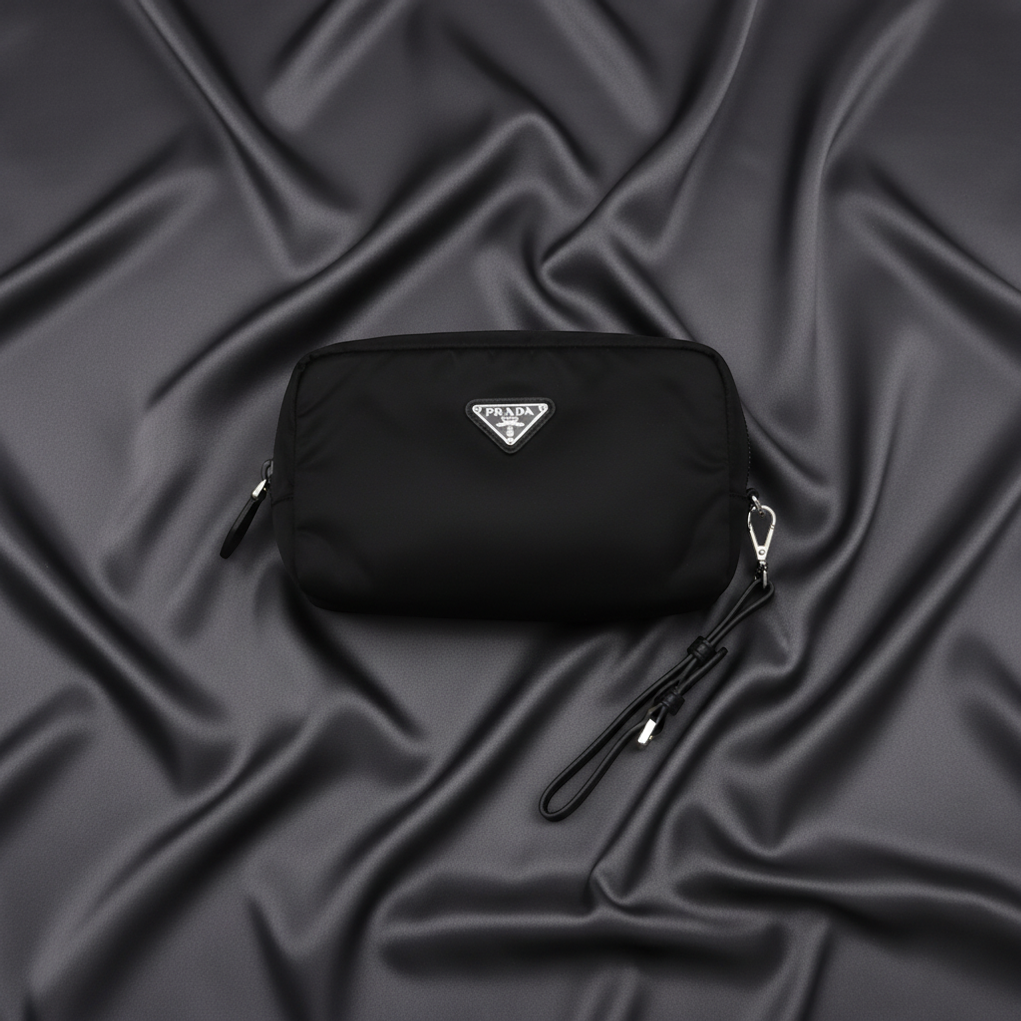 Prada Vela · Leather Pouch
