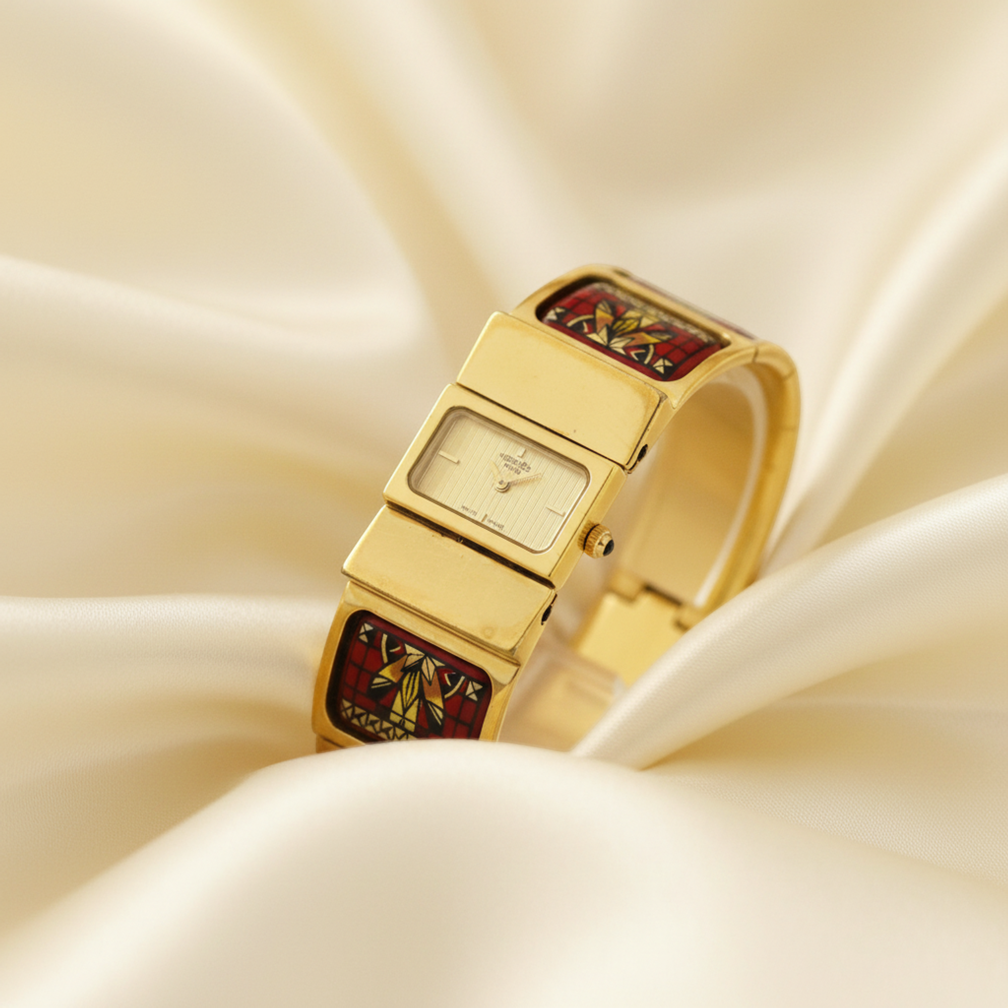 Hermès Loque · Gold Plated · Quartz