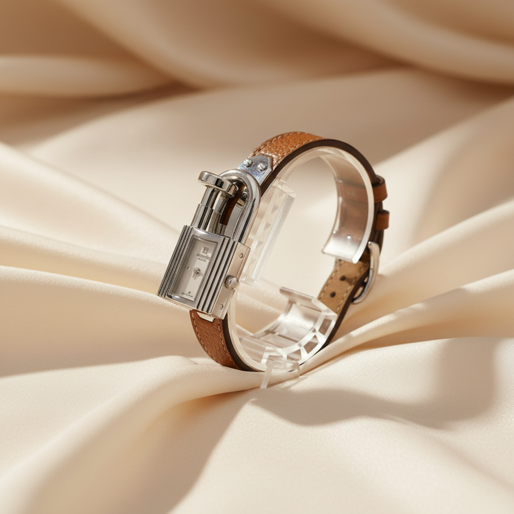 Hermès Kelly · Steel · Quartz