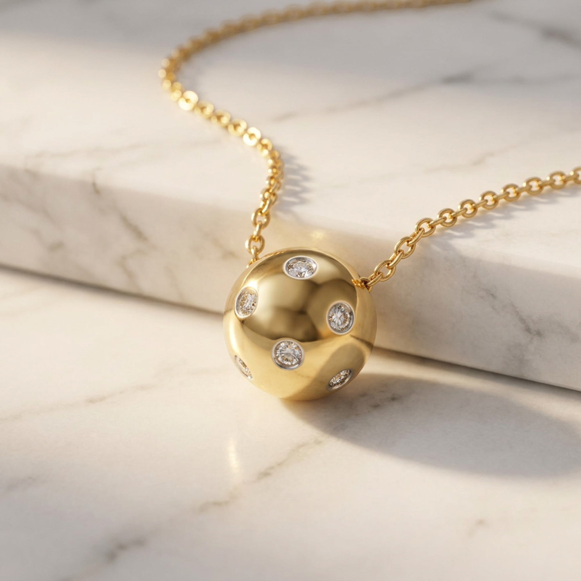 Tiffany Dots · Platinum & 18K Gold · Diamond