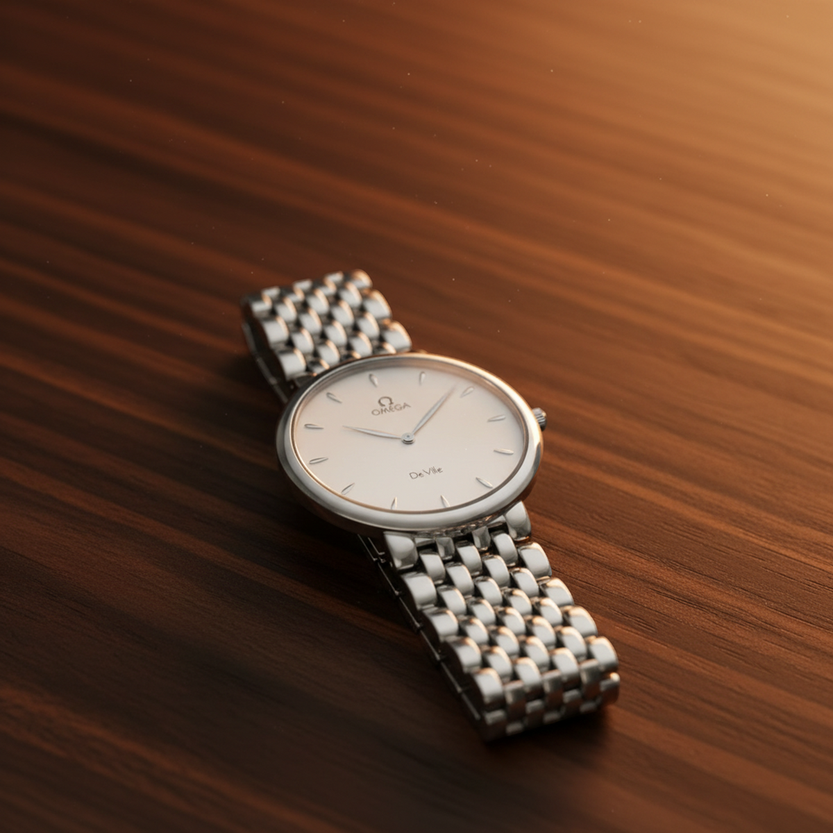 Omega De Ville · Steel · Quartz