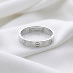 Cartier Mini Love Ring · 18K White Gold