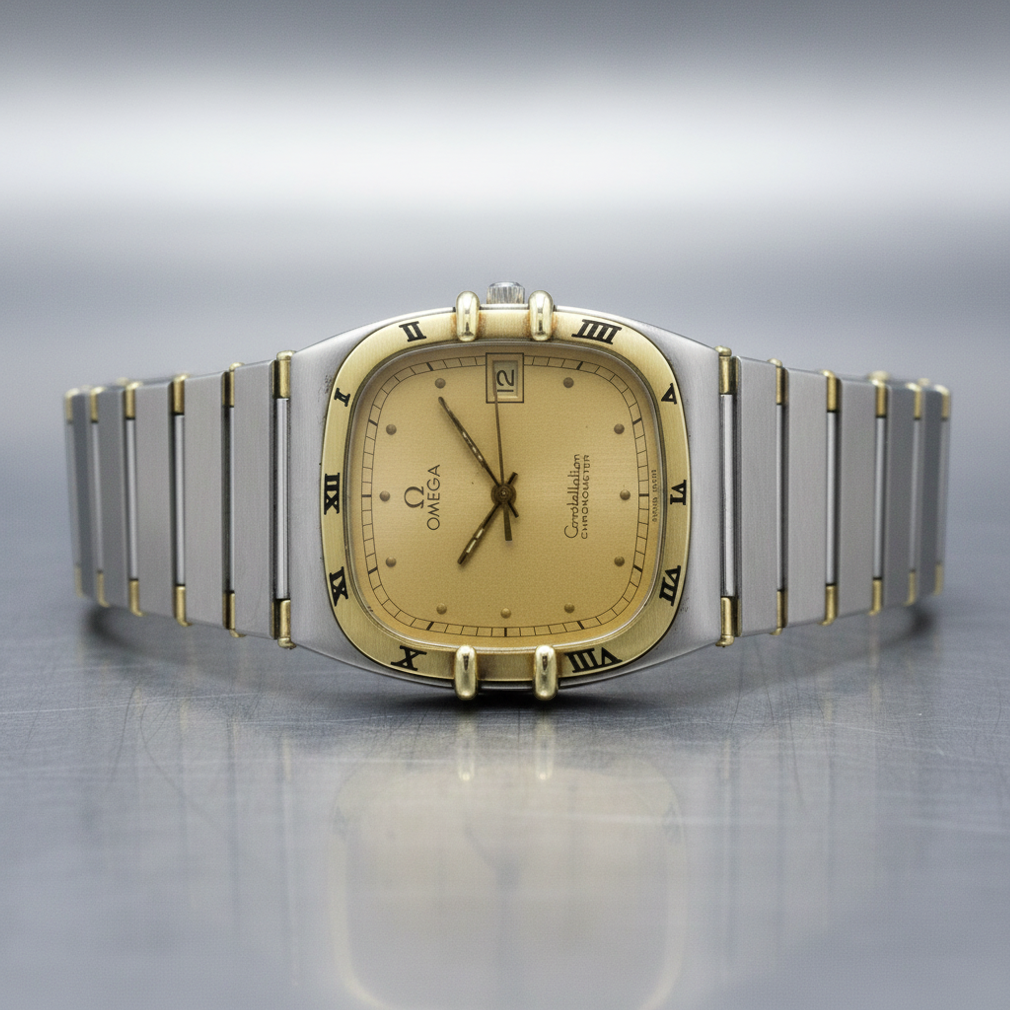 Omega Constellation · Steel & 18K Gold · Quartz