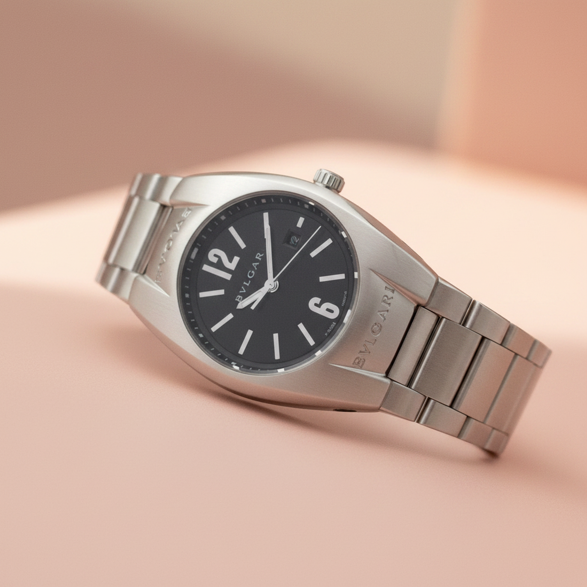 Bvlgari Ergon · Steel · Quartz