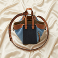 Loewe Hammock Small · Denim & Leather