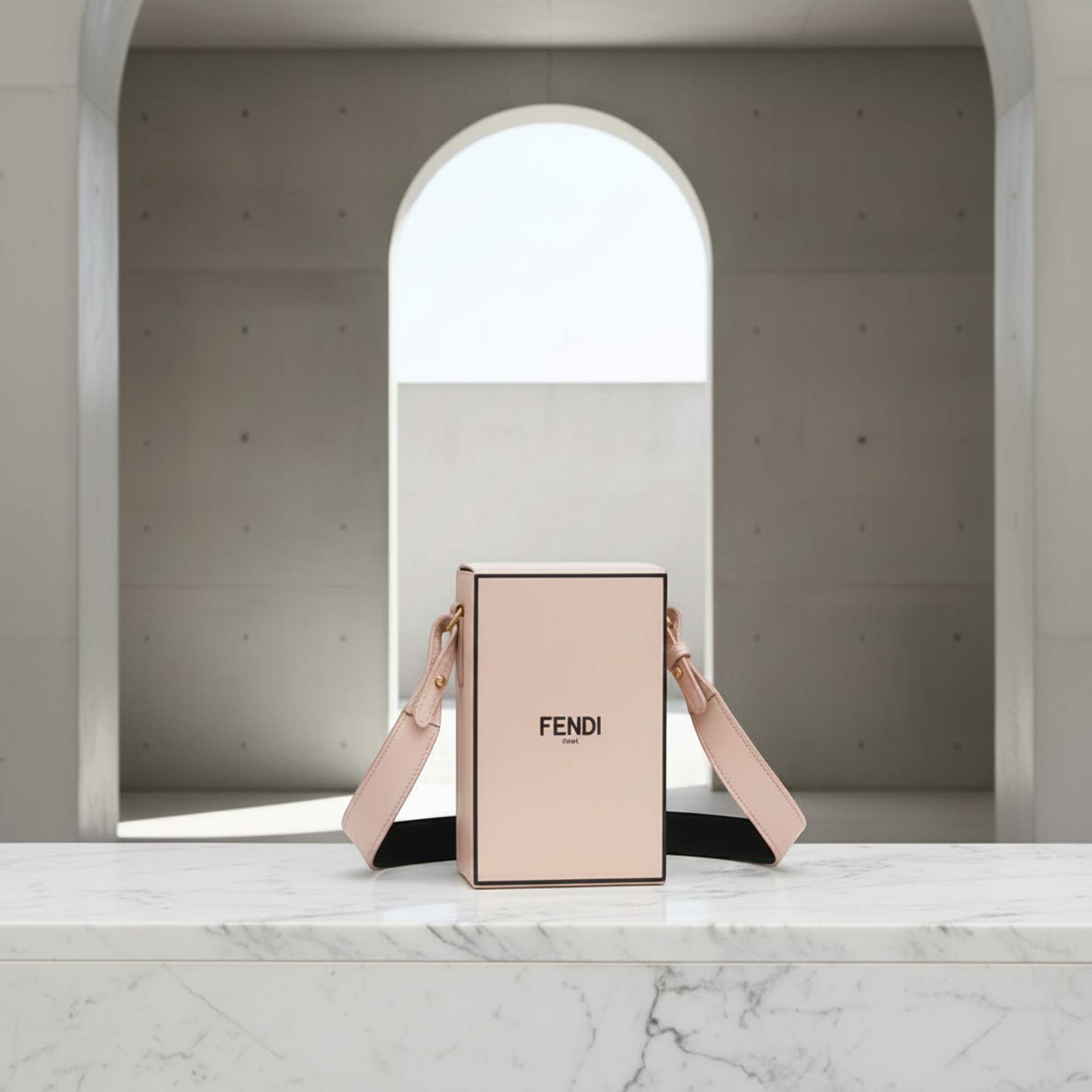 Fendi Box · Leather Shoulder Bag