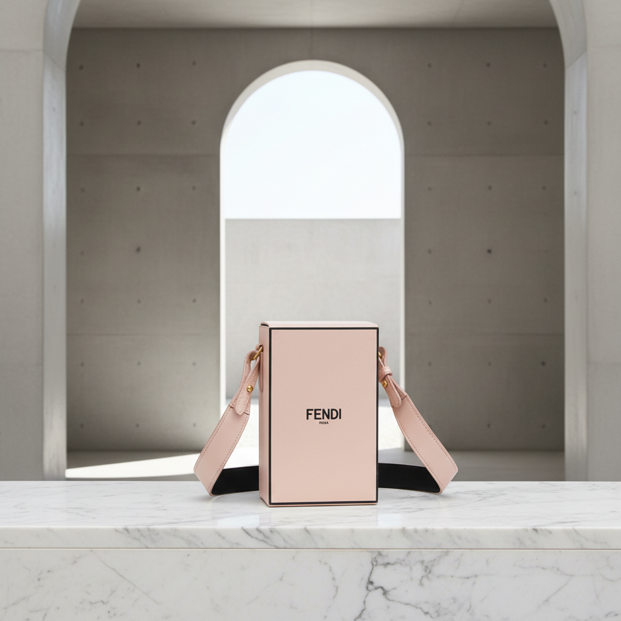 Fendi Box · Leather Shoulder Bag