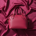Fendi · Leather Handbag · Bordeaux
